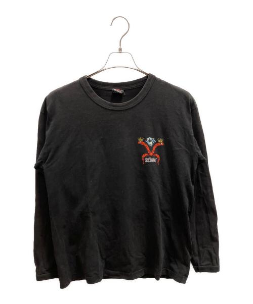 stussy（ステューシー）stussy (ステューシー) 長袖カットソー ブラック サイズ:Мの古着・服飾アイテム