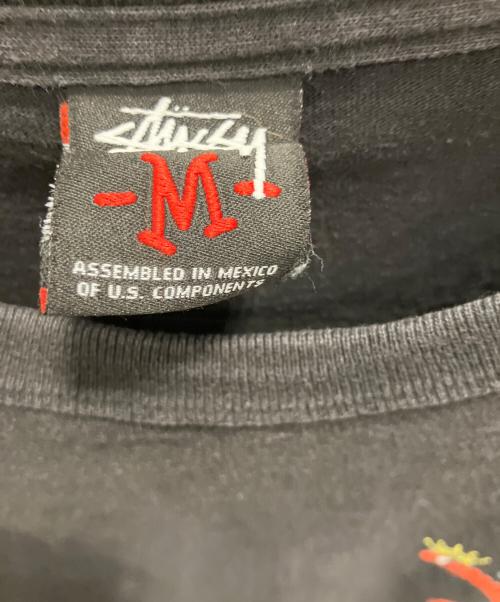 stussy（ステューシー）stussy (ステューシー) 長袖カットソー ブラック サイズ:Мの古着・服飾アイテム