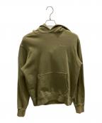 adidasアディダス）の古着「プルオーバーパーカー」｜グリーン