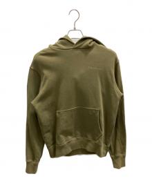 adidas（アディダス）の古着「プルオーバーパーカー」｜グリーン