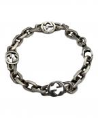 GUCCIグッチ）の古着「インターロッキングGブレスレット」