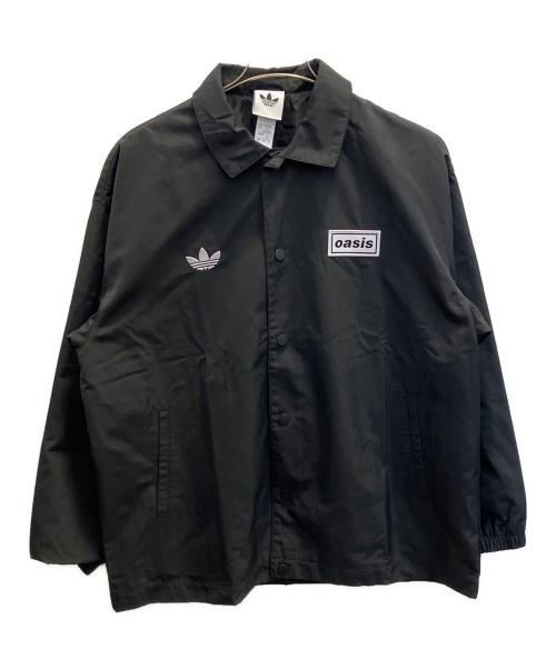 adidas Originals（アディダスオリジナル）adidas Originals (アディダスオリジナル) oasis (オアシス) ツアーコーチジャケット ブラック サイズ: 2XLの古着・服飾アイテム