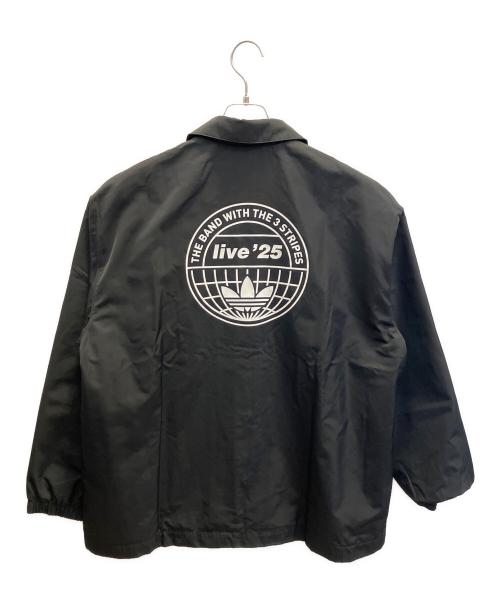 adidas Originals（アディダスオリジナル）adidas Originals (アディダスオリジナル) oasis (オアシス) ツアーコーチジャケット ブラック サイズ: 2XLの古着・服飾アイテム
