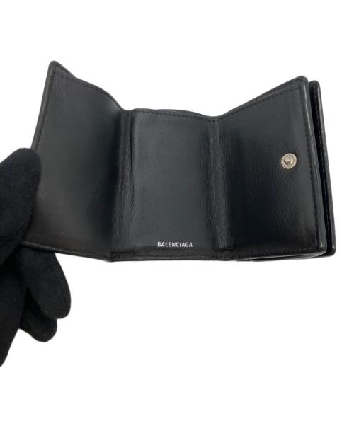 BALENCIAGA（バレンシアガ）BALENCIAGA (バレンシアガ) エブリデイ ミニウォレット ブラックの古着・服飾アイテム