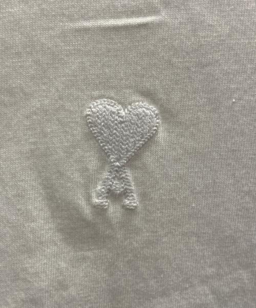 AMI Alexandre Mattiussi（アミアレクサンドルマテュッシ）AMI Alexandre Mattiussi (アミアレクサンドルマテュッシ) 半袖カットソー ホワイト サイズ:SIZE XXSの古着・服飾アイテム