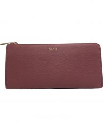 PAUL SMITH（ポールスミス）の古着「L字ファスナー コラル長財布」