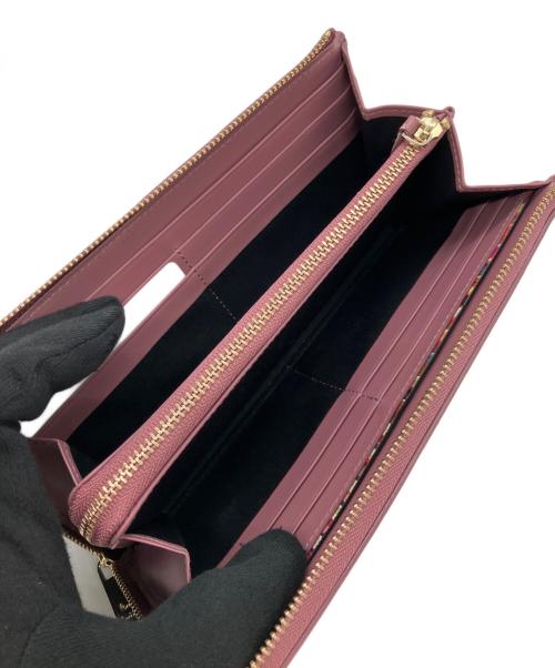 PAUL SMITH（ポールスミス）PAUL SMITH (ポールスミス) L字ファスナー コラル長財布の古着・服飾アイテム