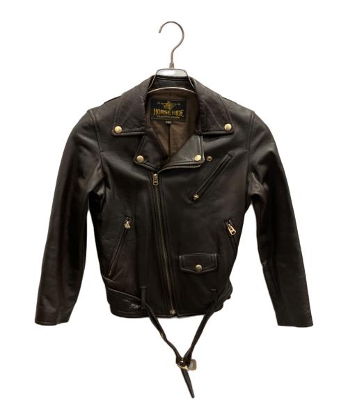 beautiful people（ビューティフルピープル）beautiful people (ビューティフルピープル) レザージャケット ブラウン サイズ:140の古着・服飾アイテム