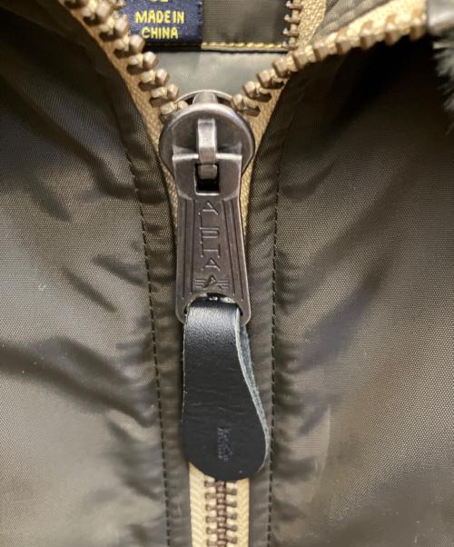 ALPHA INDUSTRIES INC（アルファインダストーリーズ）ALPHA INDUSTRIES INC (アルファインダストーリーズ) ナイロンジャケット オリーブ サイズ:SIZE 5Lの古着・服飾アイテム