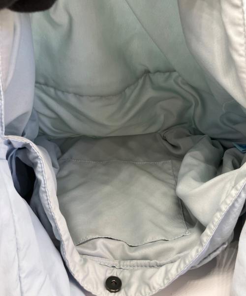 a2o（エーツーオー）a2o (エーツーオー) ワイドギャザーショルダーバッグ ブルーの古着・服飾アイテム