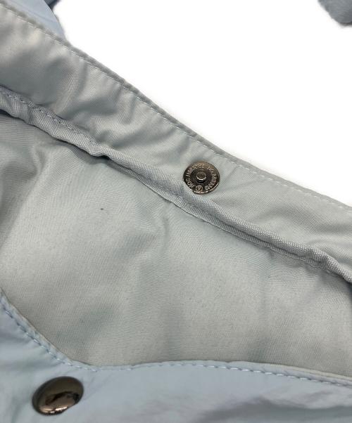 a2o（エーツーオー）a2o (エーツーオー) ワイドギャザーショルダーバッグ ブルーの古着・服飾アイテム