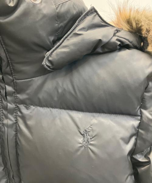 POLO RALPH LAUREN（ポロ・ラルフローレン）POLO RALPH LAUREN (ポロ・ラルフローレン) ダウンコート ブラック サイズ:140の古着・服飾アイテム