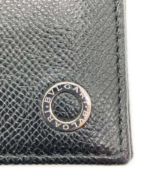 BVLGARI（ブルガリ）BVLGARI (ブルガリ) 2つ折り財布 ブラックの古着・服飾アイテム