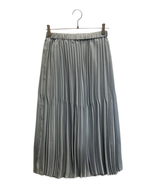 SOEJU（ソージュ）SOEJU (ソージュ) ロングプリーツスカート 黄緑 サイズ:フリーの古着・服飾アイテム