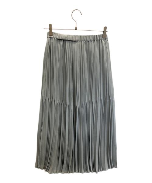SOEJU（ソージュ）SOEJU (ソージュ) ロングプリーツスカート 黄緑 サイズ:フリーの古着・服飾アイテム