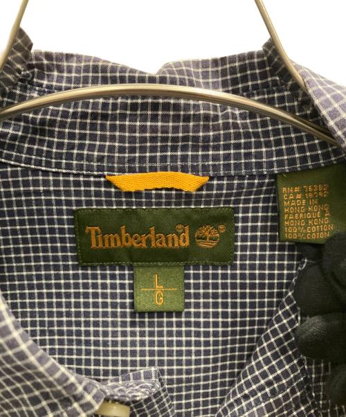 Timberland（ティンバーランド）Timberland (ティンバーランド) 長袖シャツ ネイビー サイズ:Ｌの古着・服飾アイテム