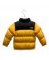 THE NORTH FACE (ザ ノース フェイス) ヌプシジャケット ブラック×オレンジ サイズ:120：12000円