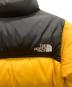 中古・古着 THE NORTH FACE (ザ ノース フェイス) ヌプシジャケット ブラック×オレンジ サイズ:120：12000円