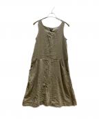 Patagoniaパタゴニア）の古着「ノースリーブワンピース」｜カーキ