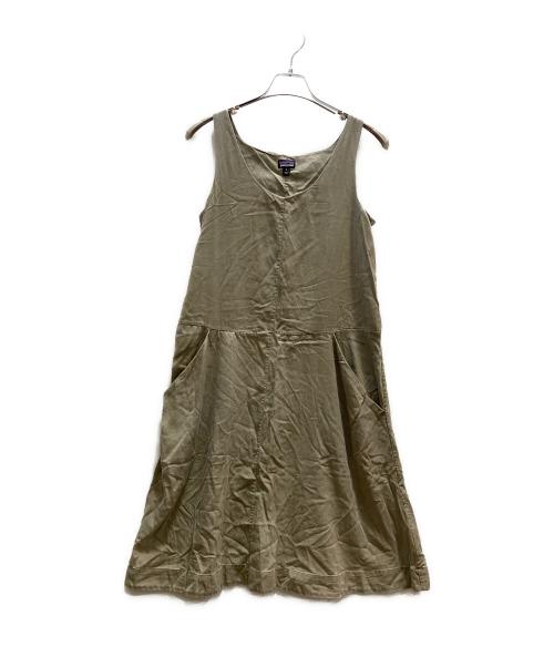 Patagonia（パタゴニア）Patagonia (パタゴニア) ノースリーブワンピース カーキ サイズ:Ｓの古着・服飾アイテム