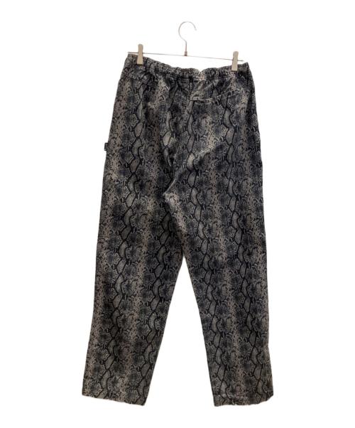 stussy（ステューシー）stussy (ステューシー) BRUSHED BEACH PANT グレー サイズ:Ｌの古着・服飾アイテム