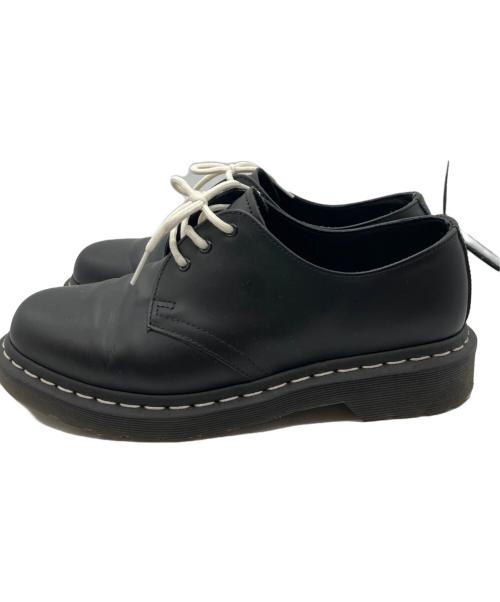 Dr.Martens（ドクターマーチン）Dr.Martens (ドクターマーチン) ホワイトステッチ 3 ホール シューズ ブラック サイズ:SIZE 26cmの古着・服飾アイテム