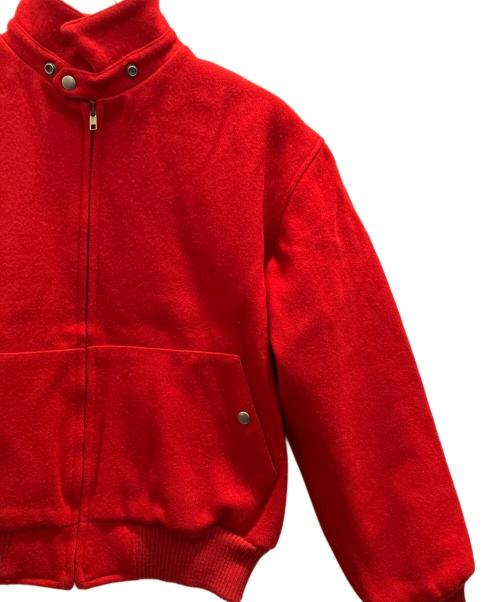 POLO RALPH LAUREN（ポロ・ラルフローレン）POLO RALPH LAUREN (ポロ・ラルフローレン) メルトンスイングトップ レッド サイズ:Мの古着・服飾アイテム