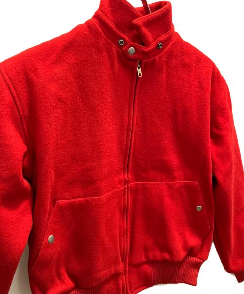 POLO RALPH LAUREN（ポロ・ラルフローレン）POLO RALPH LAUREN (ポロ・ラルフローレン) メルトンスイングトップ レッド サイズ:Мの古着・服飾アイテム