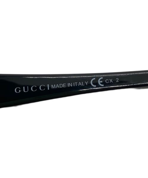 GUCCI（グッチ）GUCCI (グッチ) サングラス ブラックフレームGG ブラックの古着・服飾アイテム