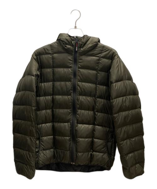 western mountaineering（ウェスタンマウンテニアリング）western mountaineering (ウェスタンマウンテニアリング) ダウンジャケット カーキ サイズ:Мの古着・服飾アイテム