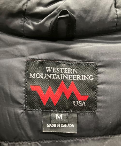 western mountaineering（ウェスタンマウンテニアリング）western mountaineering (ウェスタンマウンテニアリング) ダウンジャケット カーキ サイズ:Мの古着・服飾アイテム
