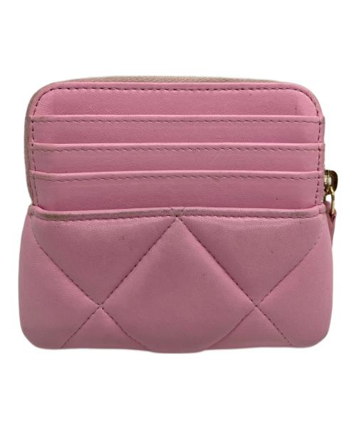 CHANEL（シャネル）CHANEL (シャネル) コンパクトウォレット ピンクの古着・服飾アイテム
