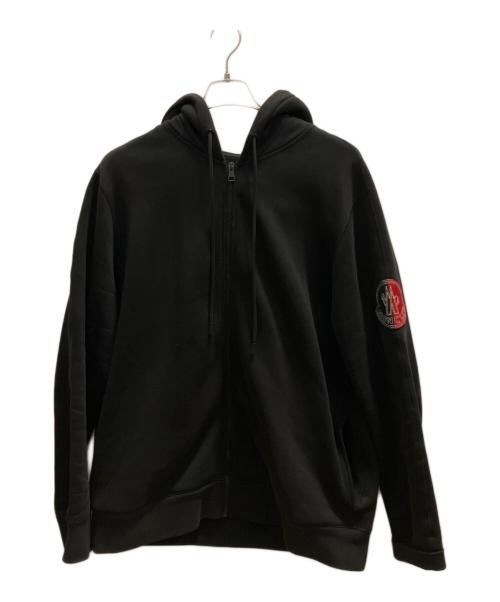 MONCLER（モンクレール）MONCLER (モンクレール) ジップパーカー ブラック サイズ:XLの古着・服飾アイテム