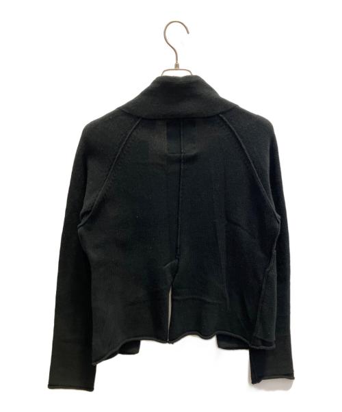 YOHJI YAMAMOTO（ヨウジヤマモト）YOHJI YAMAMOTO (ヨウジヤマモト) ニットジャケット ブラック サイズ:2の古着・服飾アイテム