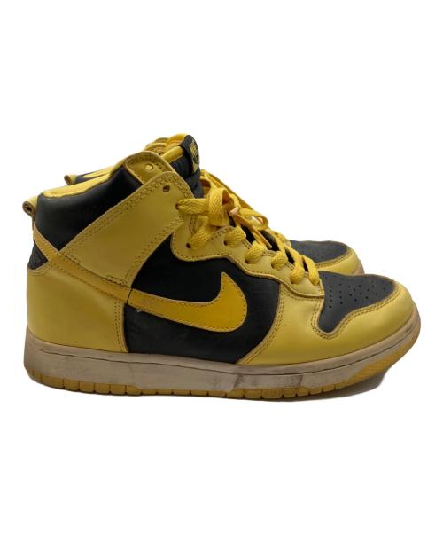 NIKE（ナイキ）NIKE (ナイキ) ハイカットスニーカー イエロー サイズ:26cmの古着・服飾アイテム
