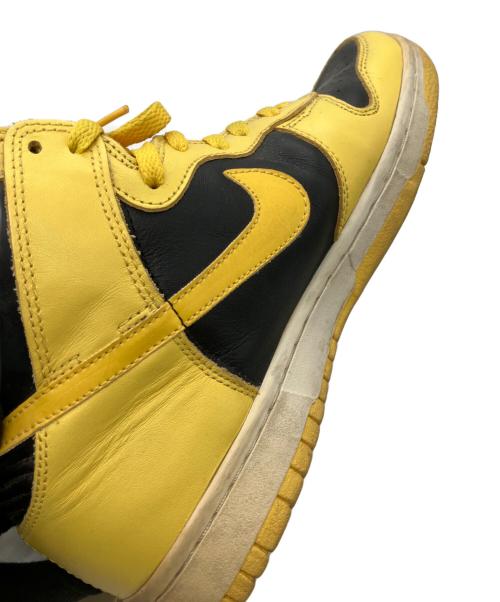 NIKE（ナイキ）NIKE (ナイキ) ハイカットスニーカー イエロー サイズ:26cmの古着・服飾アイテム