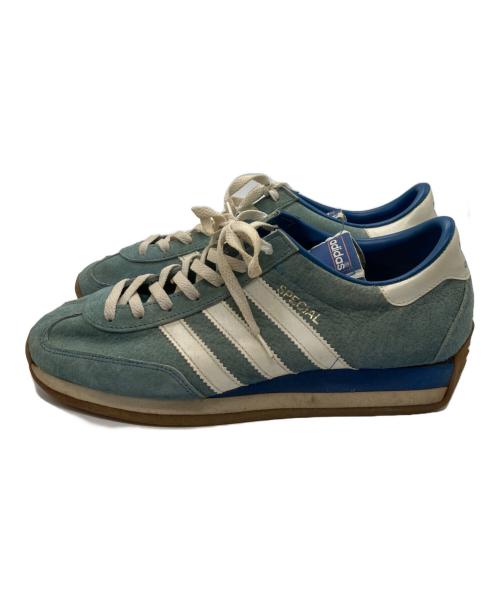 adidas（アディダス）adidas (アディダス) ローカットスニーカー スカイブルー サイズ:26cmの古着・服飾アイテム