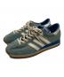 adidas（アディダス）の古着「ローカットスニーカー」｜スカイブルー