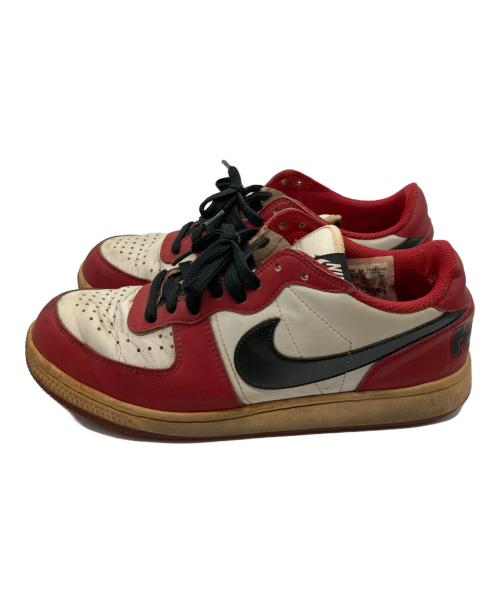 NIKE（ナイキ）NIKE (ナイキ) ローカットスニーカー レッド×ホワイト サイズ:26.5cmの古着・服飾アイテム