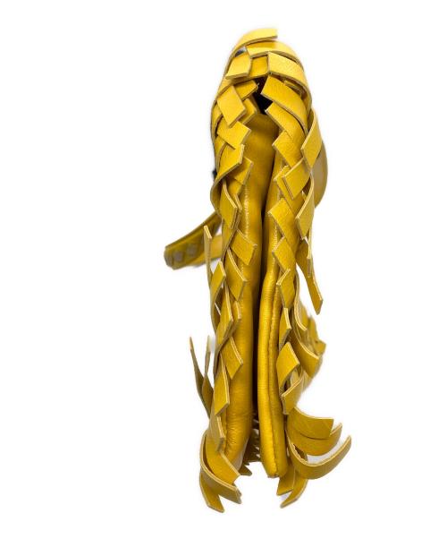 BOTTEGA VENETA（ボッテガベネタ）BOTTEGA VENETA (ボッテガベネタ) ボッテガ ショルダーバッグ 239897 イントレチャート イエローの古着・服飾アイテム