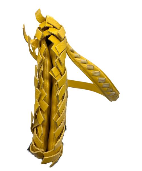 BOTTEGA VENETA（ボッテガベネタ）BOTTEGA VENETA (ボッテガベネタ) ボッテガ ショルダーバッグ 239897 イントレチャート イエローの古着・服飾アイテム