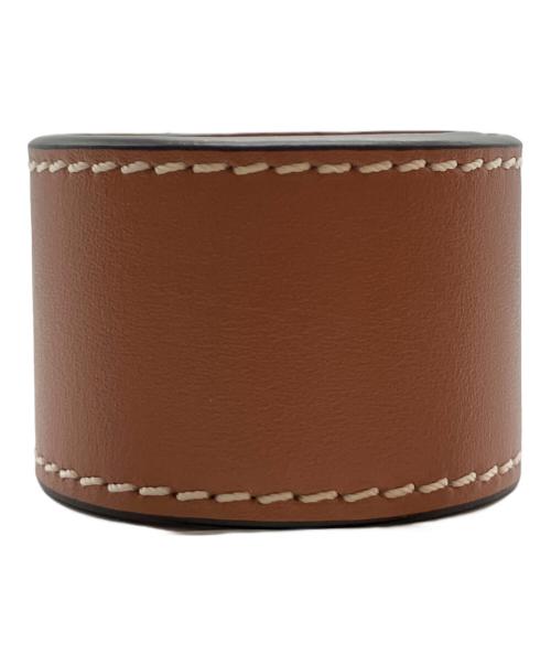 LOEWE（ロエベ）LOEWE (ロエベ) スラップ ブレスレット スモール ブラウンの古着・服飾アイテム