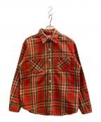big macビッグマック）の古着「長袖シャツ」｜レッド