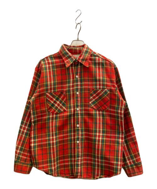 big mac（ビッグマック）big mac (ビッグマック) 長袖シャツ レッド サイズ:Ｌの古着・服飾アイテム