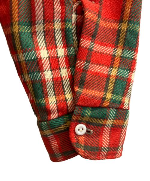 big mac（ビッグマック）big mac (ビッグマック) 長袖シャツ レッド サイズ:Ｌの古着・服飾アイテム