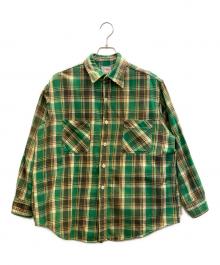 big mac（ビッグマック）の古着「長袖シャツ」｜グリーン
