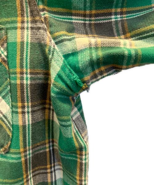 big mac（ビッグマック）big mac (ビッグマック) 長袖シャツ グリーン サイズ:Lの古着・服飾アイテム