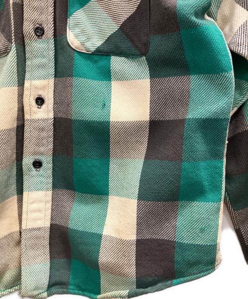 BIG MIKE（ビックマイク）BIG MIKE (ビックマイク) 長袖シャツ グリーン サイズ:Ｌの古着・服飾アイテム