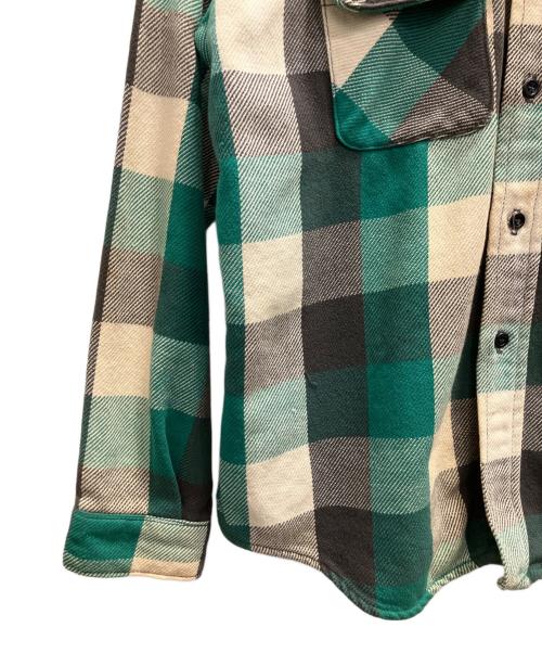 BIG MIKE（ビックマイク）BIG MIKE (ビックマイク) 長袖シャツ グリーン サイズ:Ｌの古着・服飾アイテム