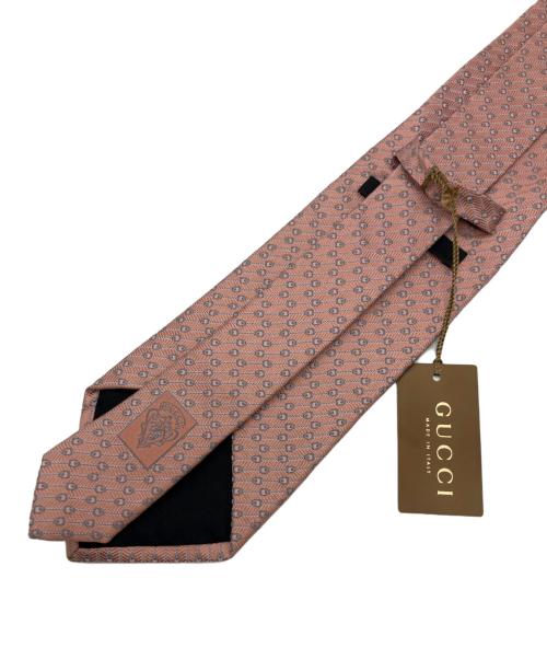 GUCCI（グッチ）GUCCI (グッチ) ネクタイ ピンク サイズ:記載なし 未使用品の古着・服飾アイテム